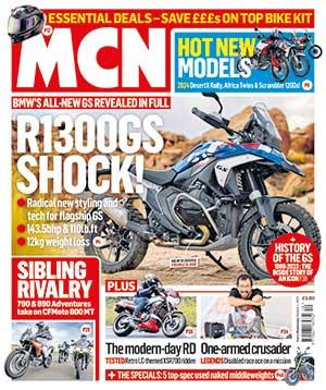MCN magazine cover